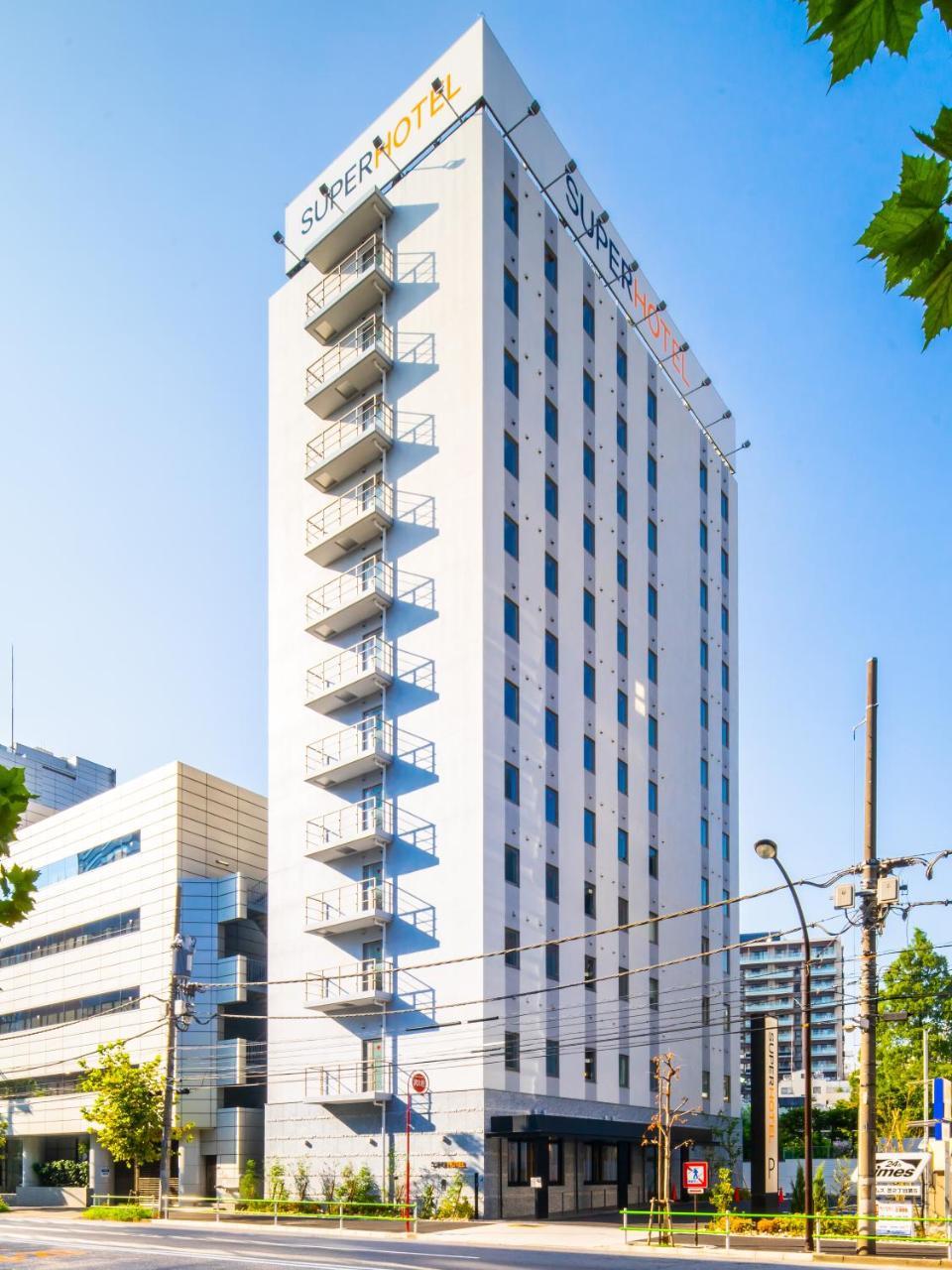 Super Hotel Tokyo Shiba Exterior foto